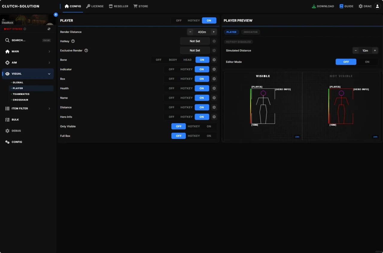 CLUTCH DEADLOCK DMA 3