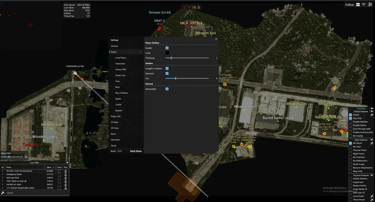 CLUTCH EFT RADAR DMA 4