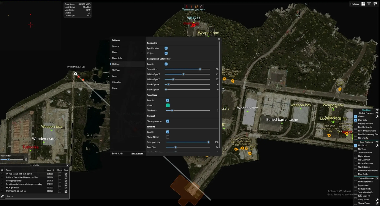 CLUTCH EFT RADAR DMA 7