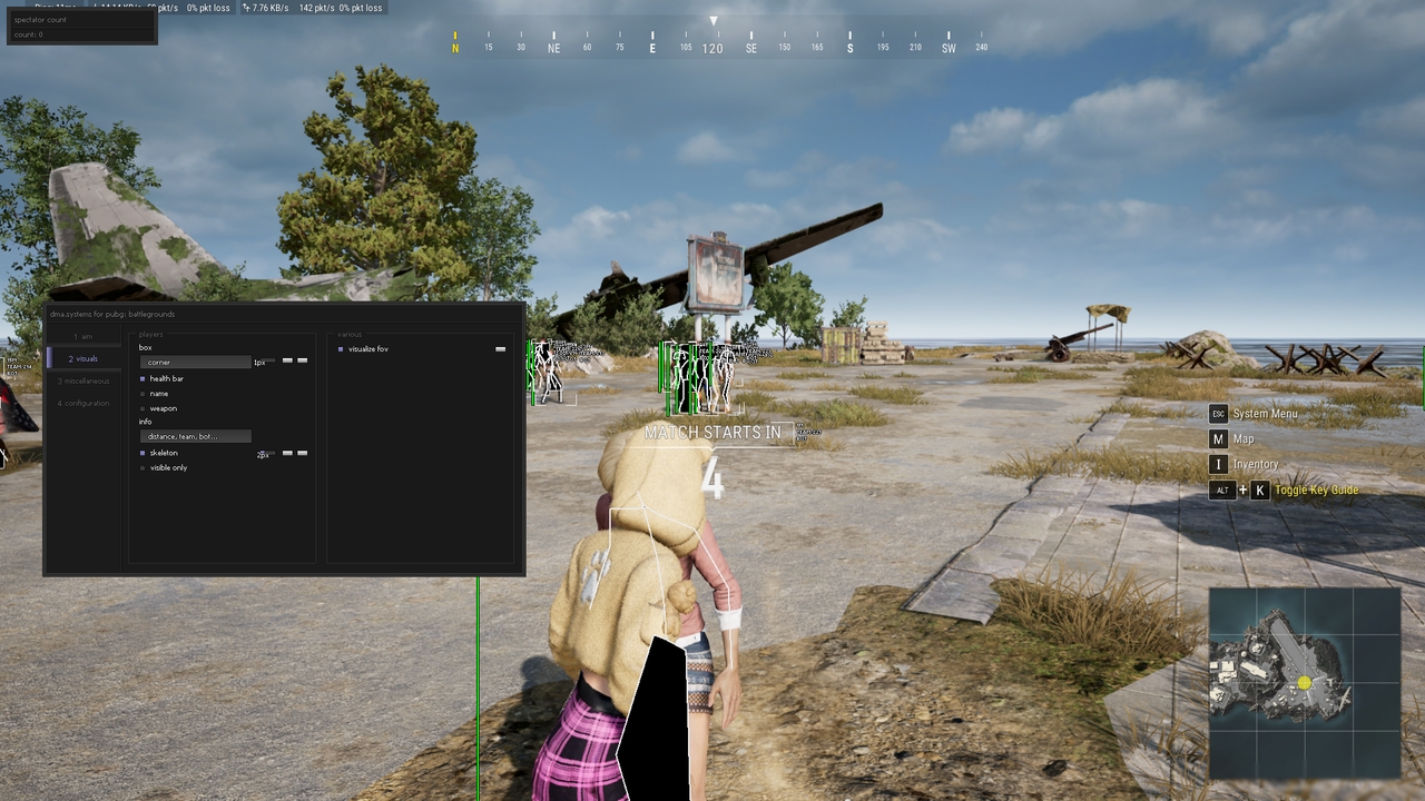 DMA Systems Pubg