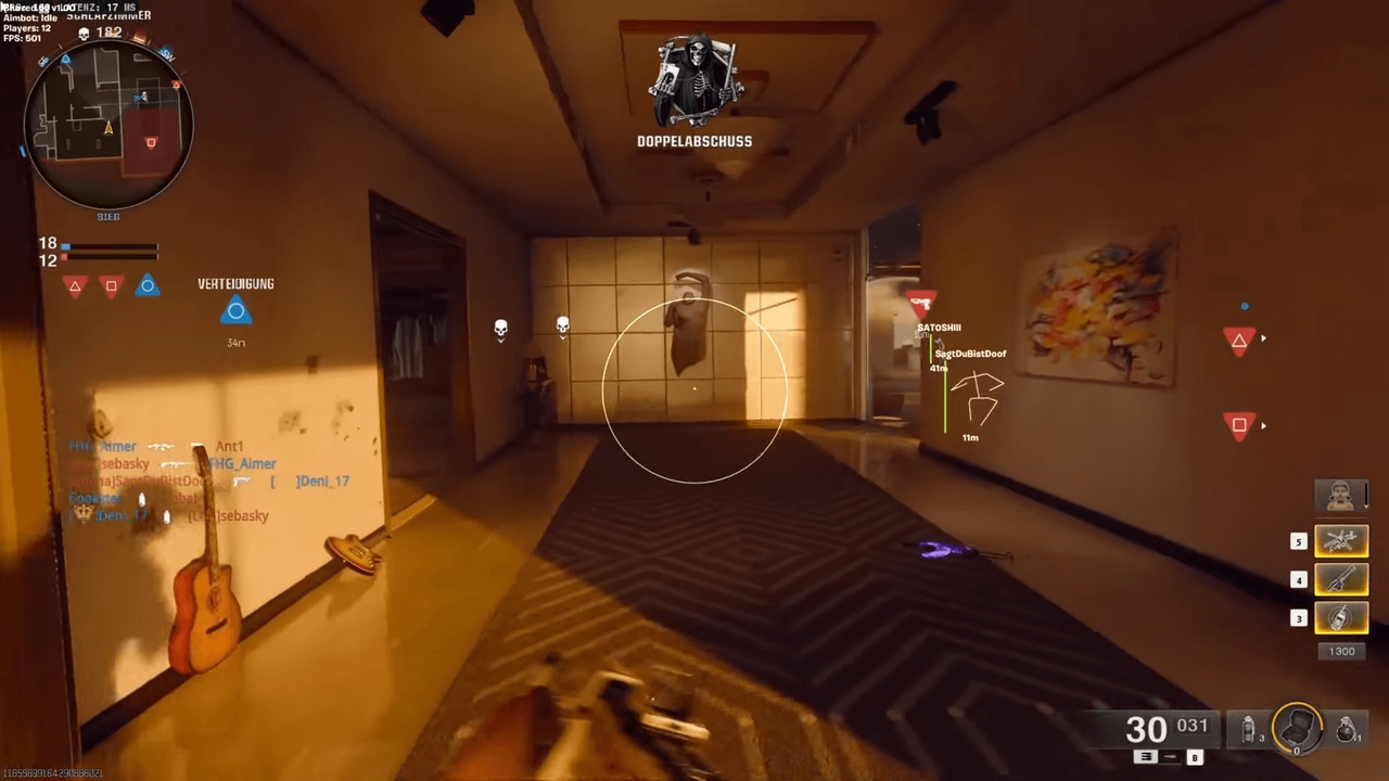 Blurred COD DMA