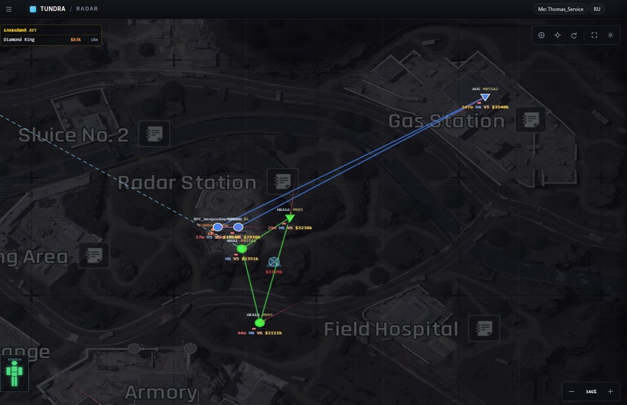 Tundra web radar 4