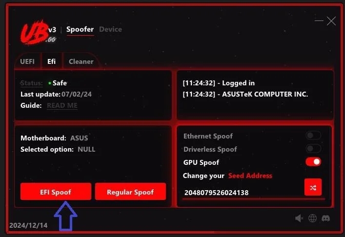 UBGG Spoofer 3